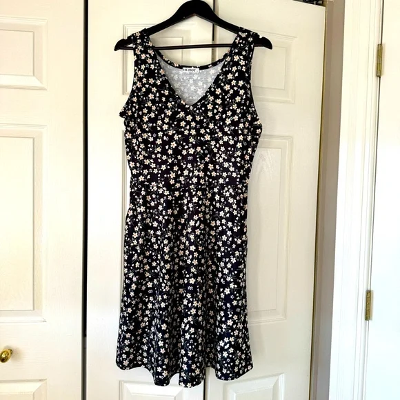 Dresses | Womens Sleeveless V Neck Summer Flared Tank Dress With Pockets Size L Floral | Poshmark Dresses | Womens Sleeveless V Neck Summer Flared Tank Dress With Pockets Size L Floral | Poshmark